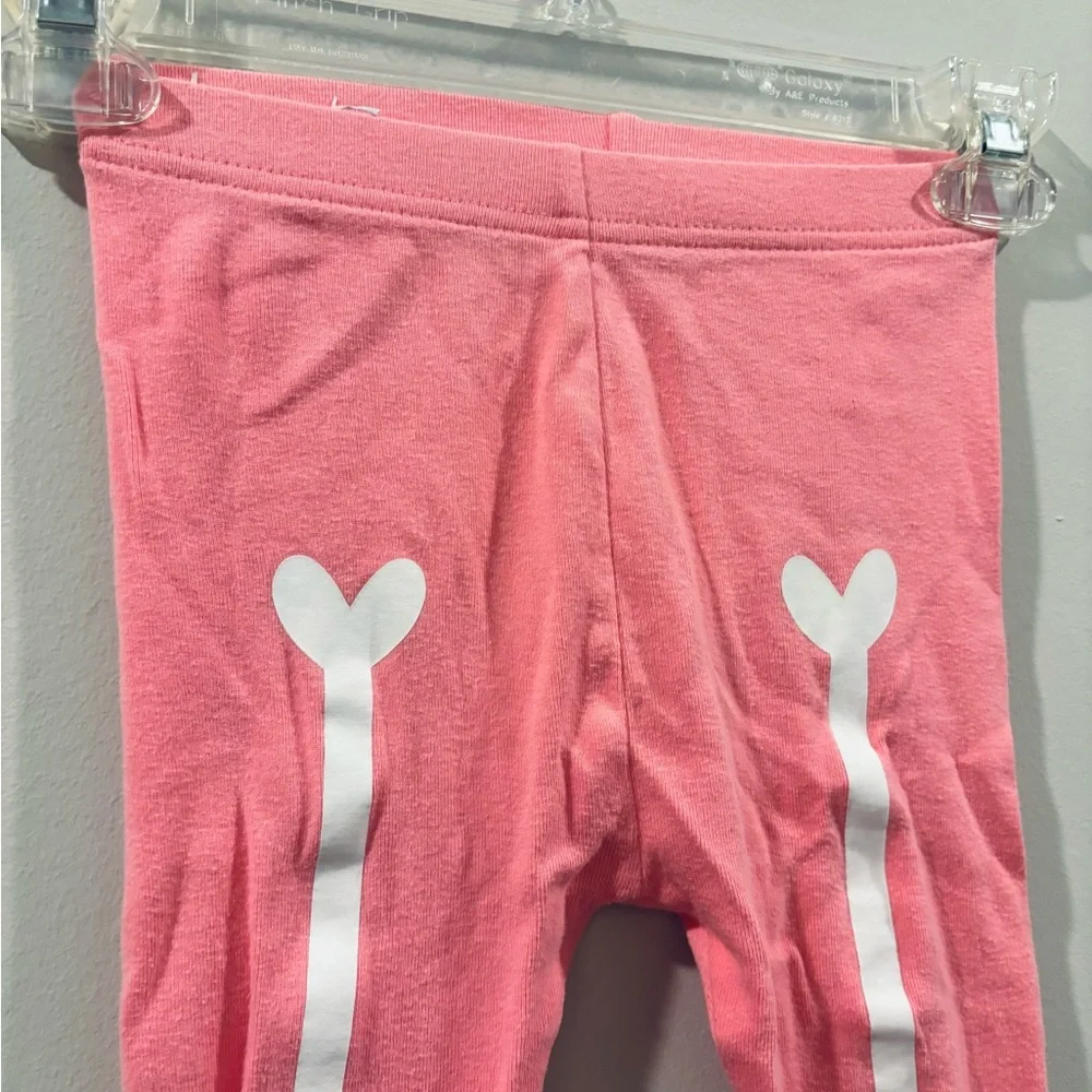 Old Navy kids 5T pink coral Halloween skeleton pj pajama set long sleeve pants - Picture 4 of 10